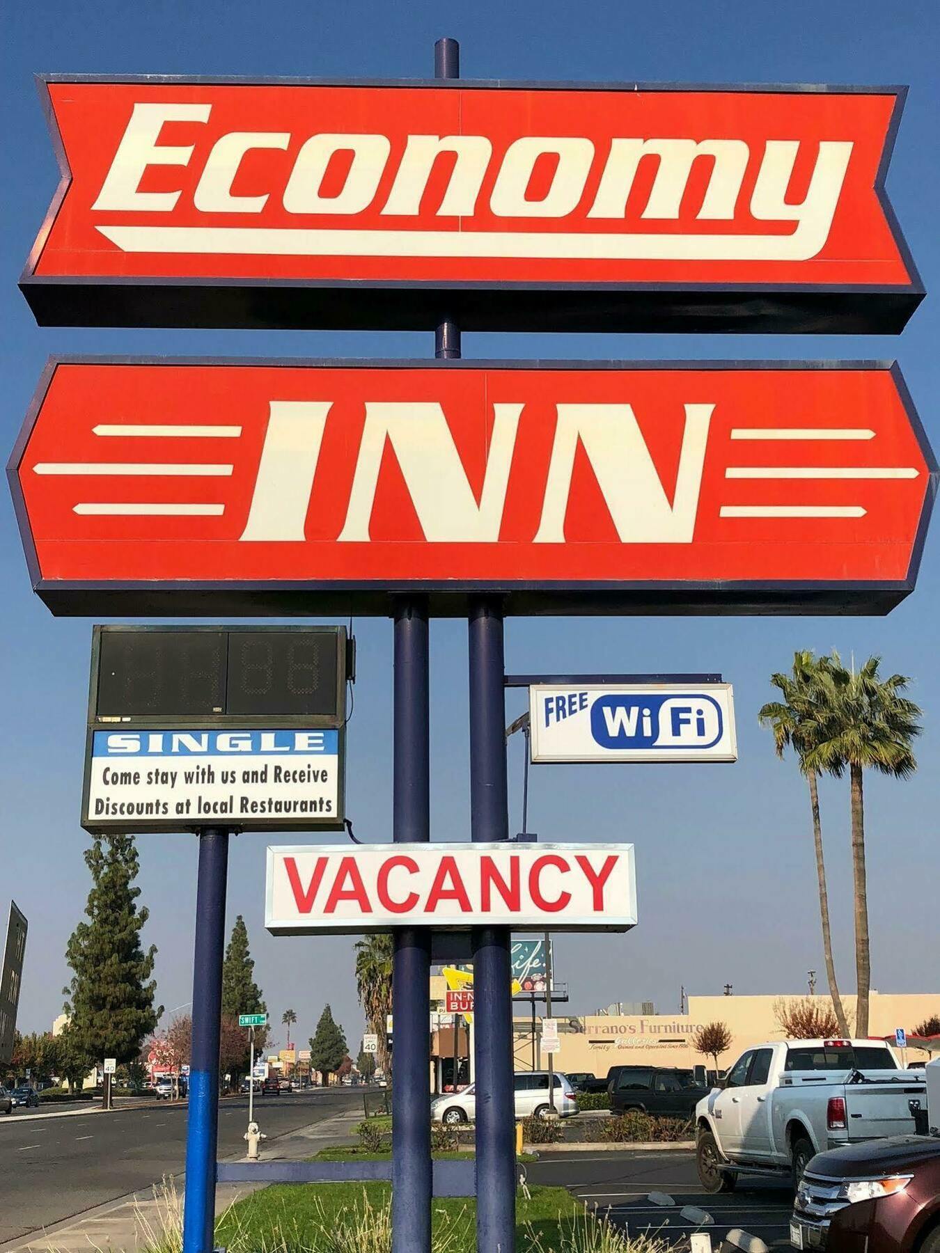 Economy Inn פרסנו מראה חיצוני תמונה